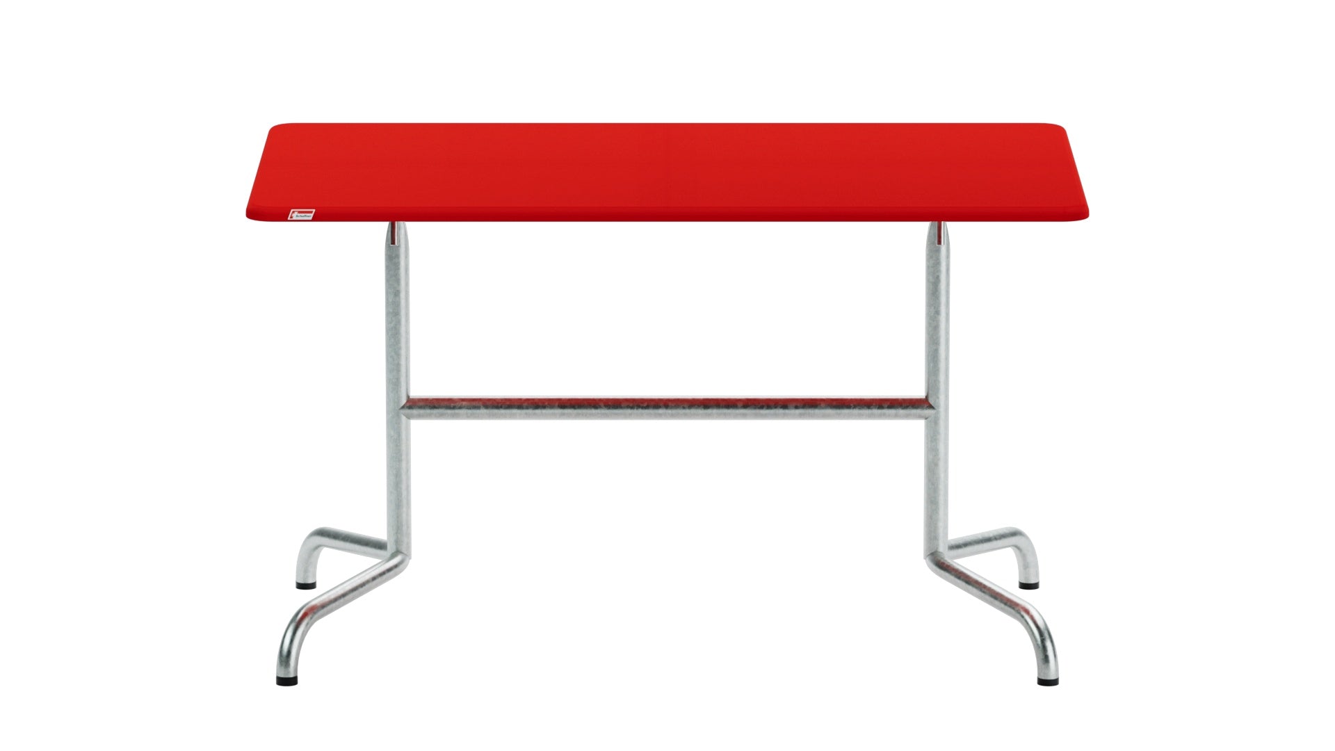 Moderner klappbarer Gartentisch aus Glasfaser, 120x70 cm, ideal für Gartenpartys und gemütliche Abende im Freien, langlebig und ansprechend.