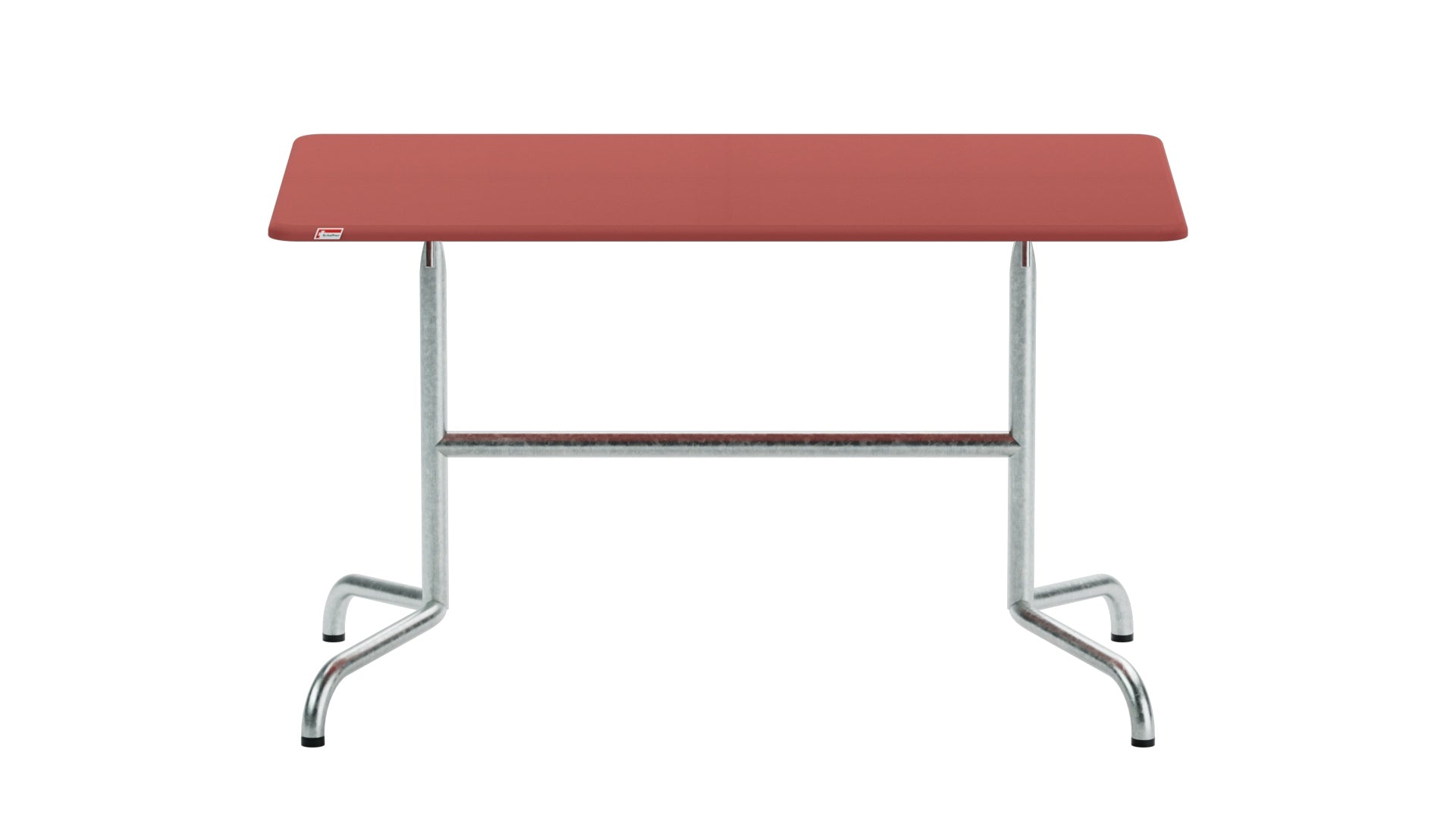 Moderner klappbarer Gartentisch aus Glasfaser, 120x70 cm, perfekt für Gartenpartys und gemütliche Abende im Freien, stabil und ansprechend.