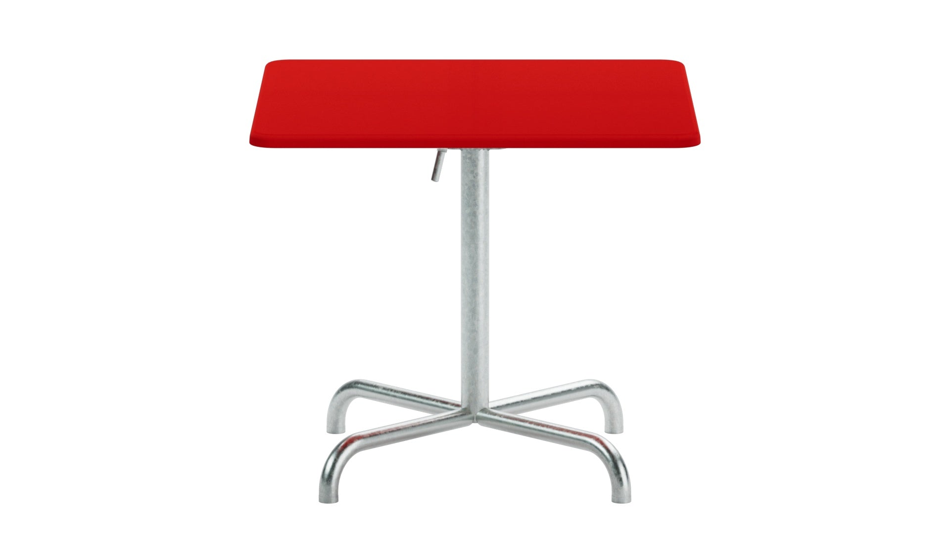 Davos Glasfaser-Salontisch 70x70 / 62 klappbar in Rot präsentiert im Onlineshop von KAQTU Design AG. Beistelltisch Outdoor ist von Schaffner