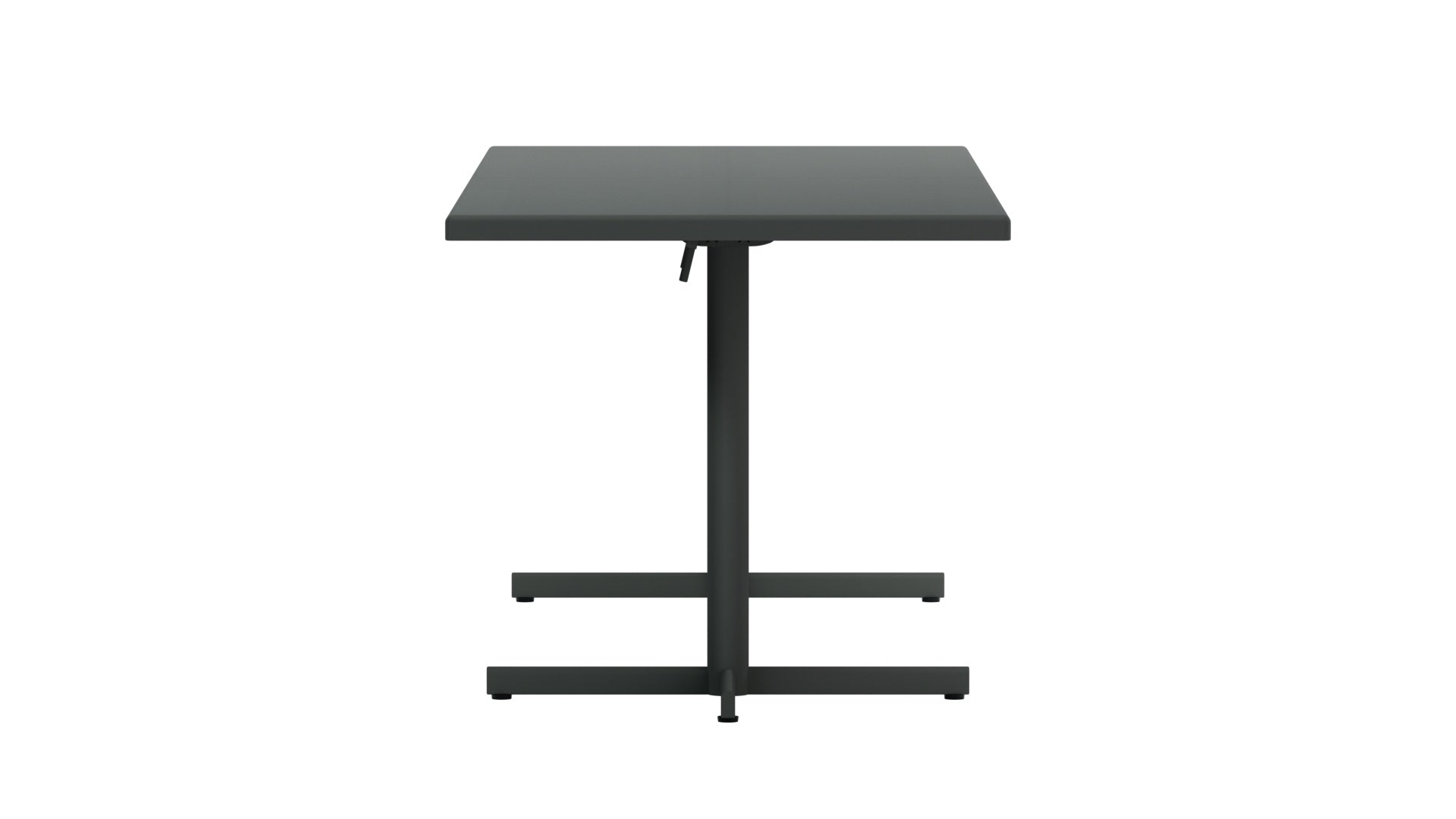 Moderner Gartentisch aus Glasfaser, klappbar und ausziehbar von 140 auf 210 cm, perfekt für gesellige Abende im Freien.
