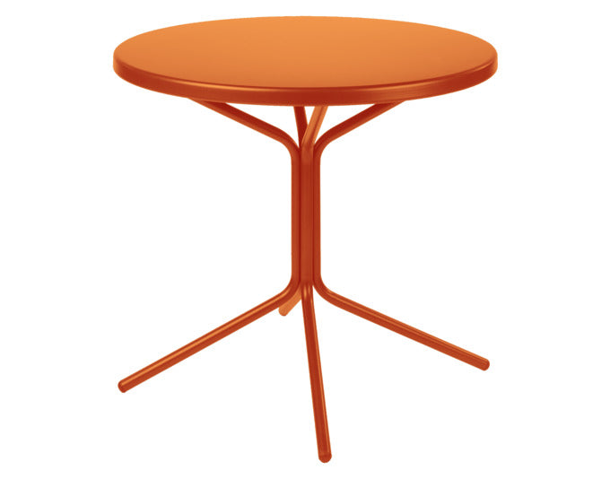 PIX Metall-Gartentisch ø60 / 70 in Orange präsentiert im Onlineshop von KAQTU Design AG. Gartentisch ist von Schaffner