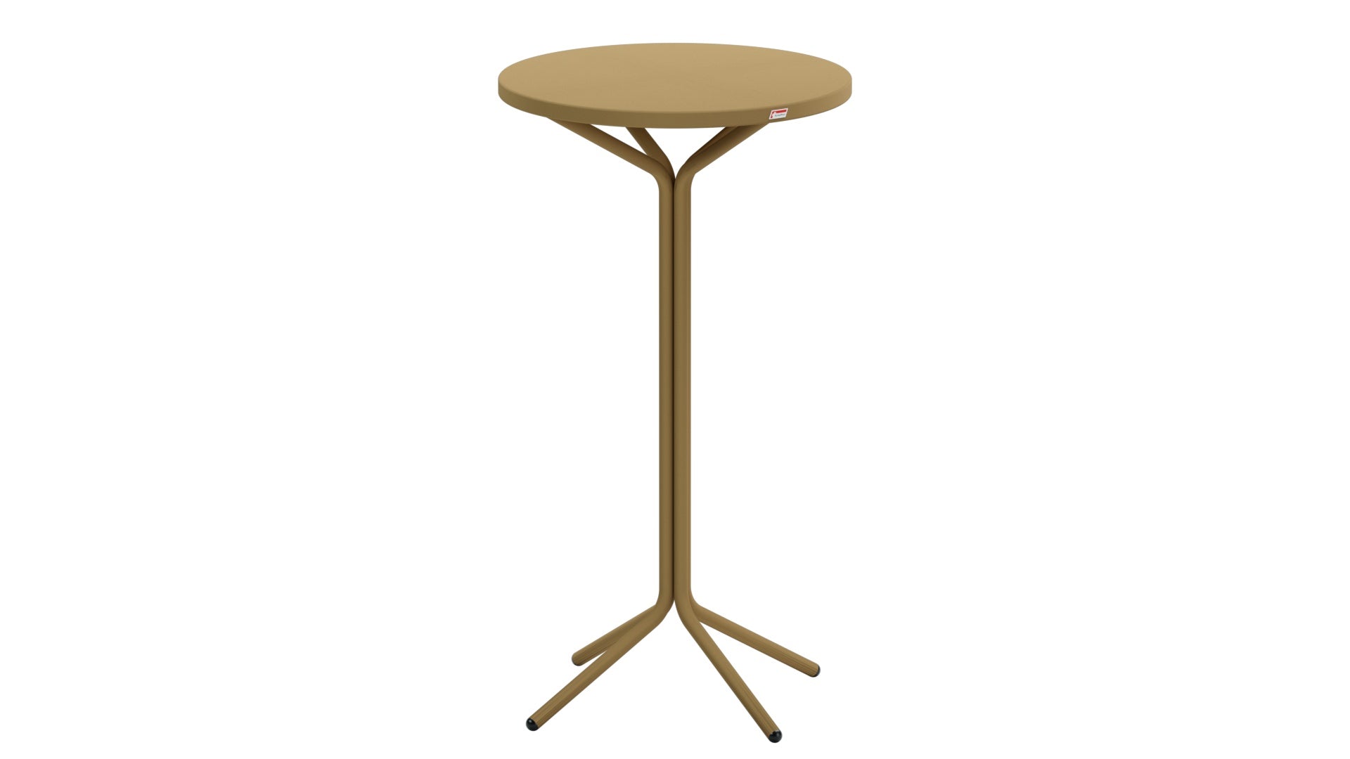 Moderner PIX Metall-Stehtisch für den Außenbereich, Ø60 cm, Höhe 110 cm, ideal für entspannte Treffen und stilvolle Outdoor-Events.