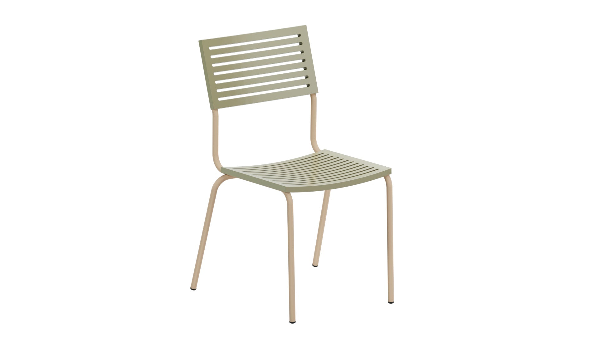 Eleganter Bodensee Lamello-Gartenstuhl ohne Armlehnen, perfekt für jeden Garten, vereint modernes Design mit hoher Funktionalität und Bequemlichkeit.