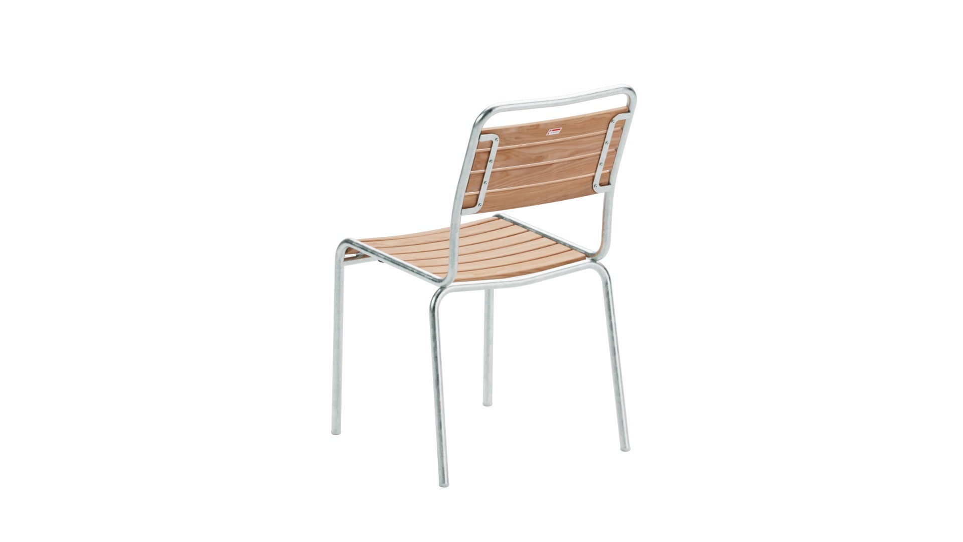 Rigi Holzlatten-Gartenstuhl ohne Armlehne in Natur geölt  präsentiert im Onlineshop von KAQTU Design AG. Gartenstuhl ist von Schaffner