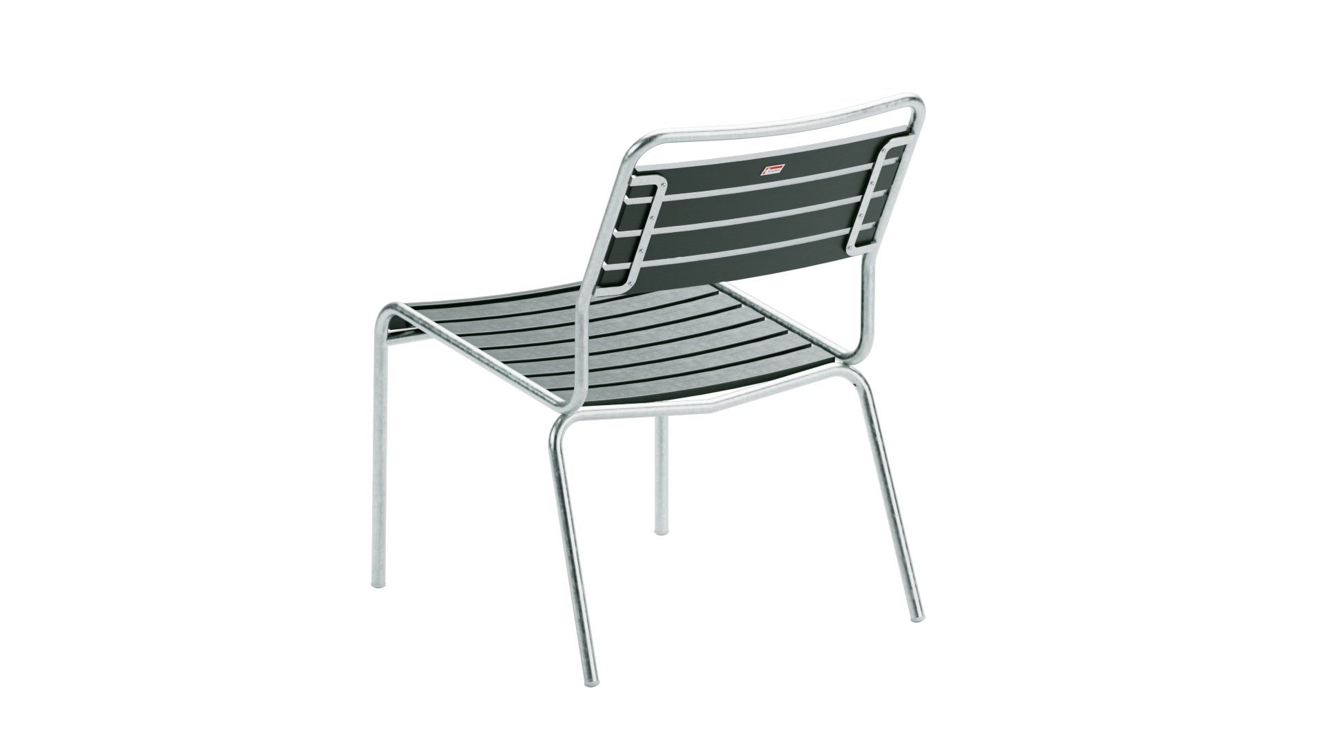 Eleganter Rigi Holzlatten-Salonsessel ohne Armlehnen aus hochwertigem Schweizer Eschenholz, ideal für gemütliche Outdoor-Momente.