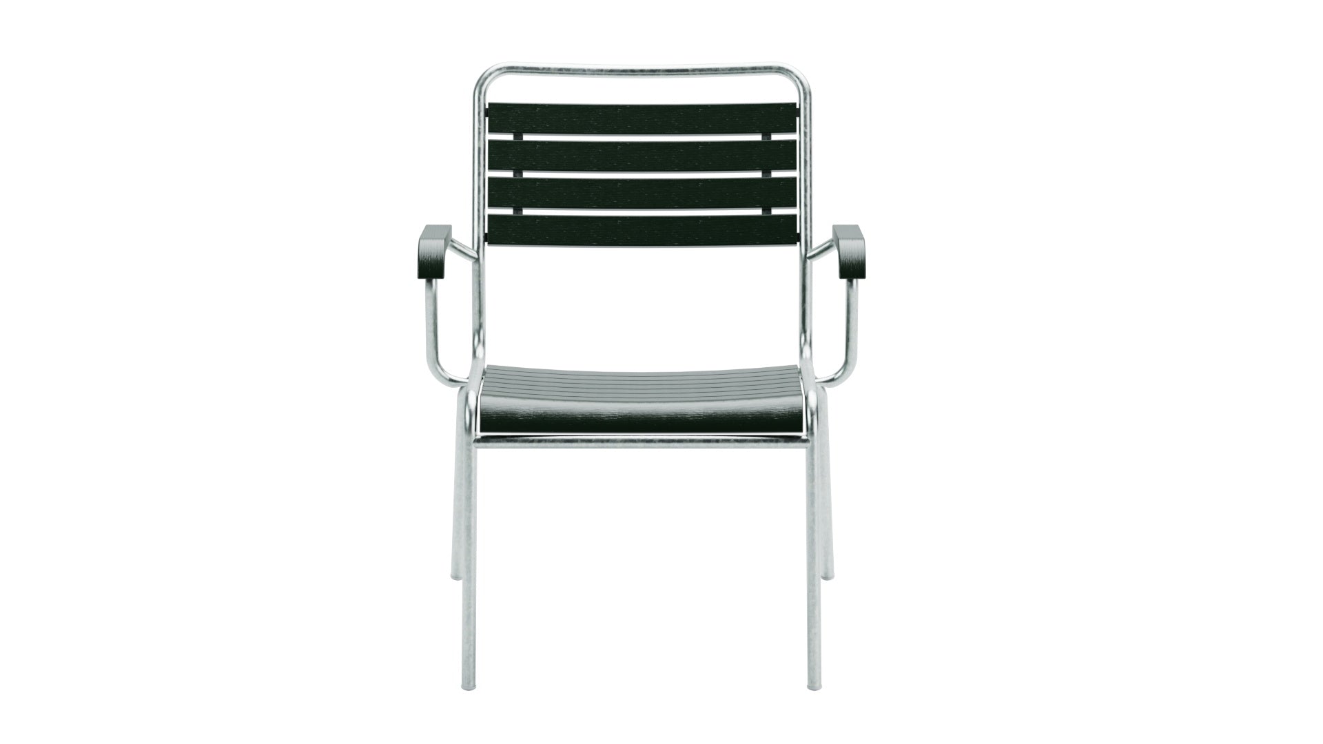 Rigi Holzlatten-Salonsessel  mit Armlehne in Tannengrün präsentiert im Onlineshop von KAQTU Design AG. Outdoor-Sessel mit Armlehnen ist von Schaffner