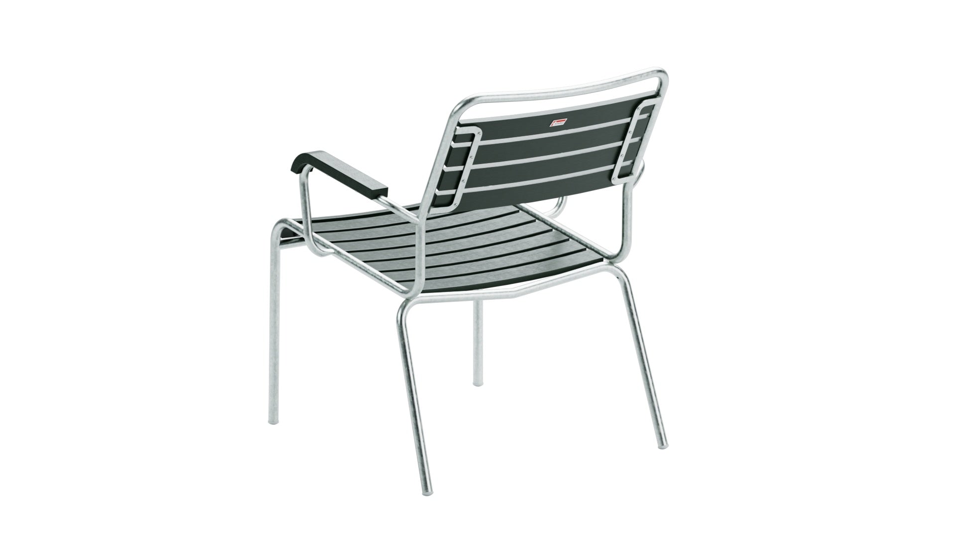 Rigi Holzlatten-Salonsessel  mit Armlehne in Tannengrün präsentiert im Onlineshop von KAQTU Design AG. Outdoor-Sessel mit Armlehnen ist von Schaffner