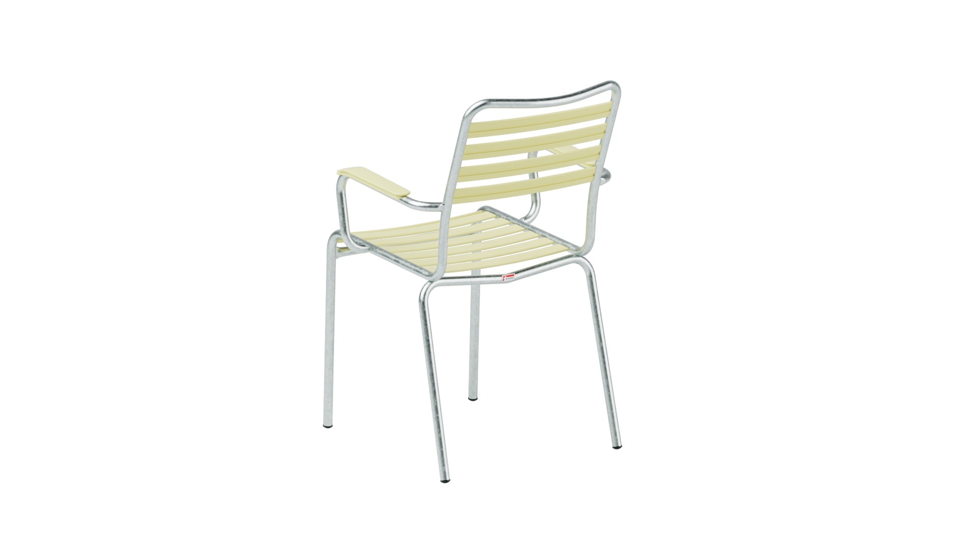 Schaffner Rigi Lättli-Gartenstuhl mit Armlehne aus hochwertigem Eschenholz, wetterfest, langlebig, komfortabel und in vielfältigen Farben für Ihren Außenbereich.