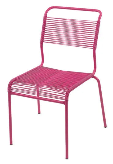 Der Säntis Stuhl Spaghetti ohne Armlehne von Schaffner überzeugt durch sein zeitloses Design und hochwertige Verarbeitung.