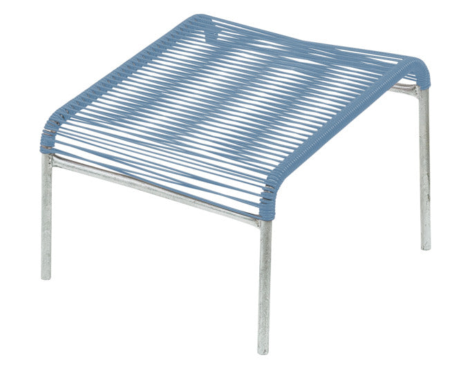 Hocker Lounger Spaghetti von Schaffner: Stilvolles Design, wetterfest und stabil. Ideal für Garten und Balkon, vielseitig einsetzbar und platzsparend.