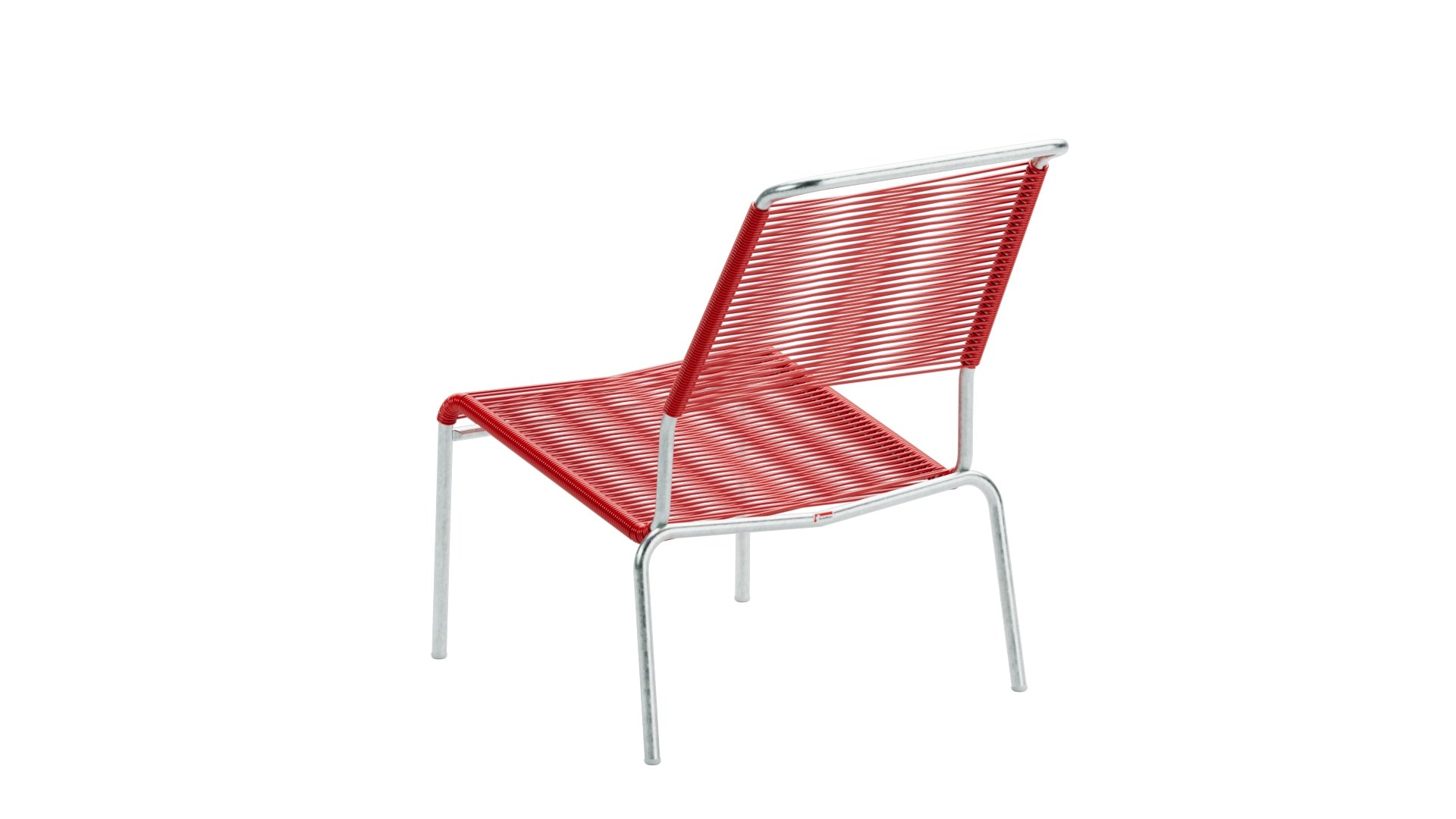 Säntis Hochlehner ohne Armlehne von Schaffner: wetterfest, langlebig, nachhaltiges OceanYarn®, Swiss Made, elegantes Design für komfortable Gartenmomente.