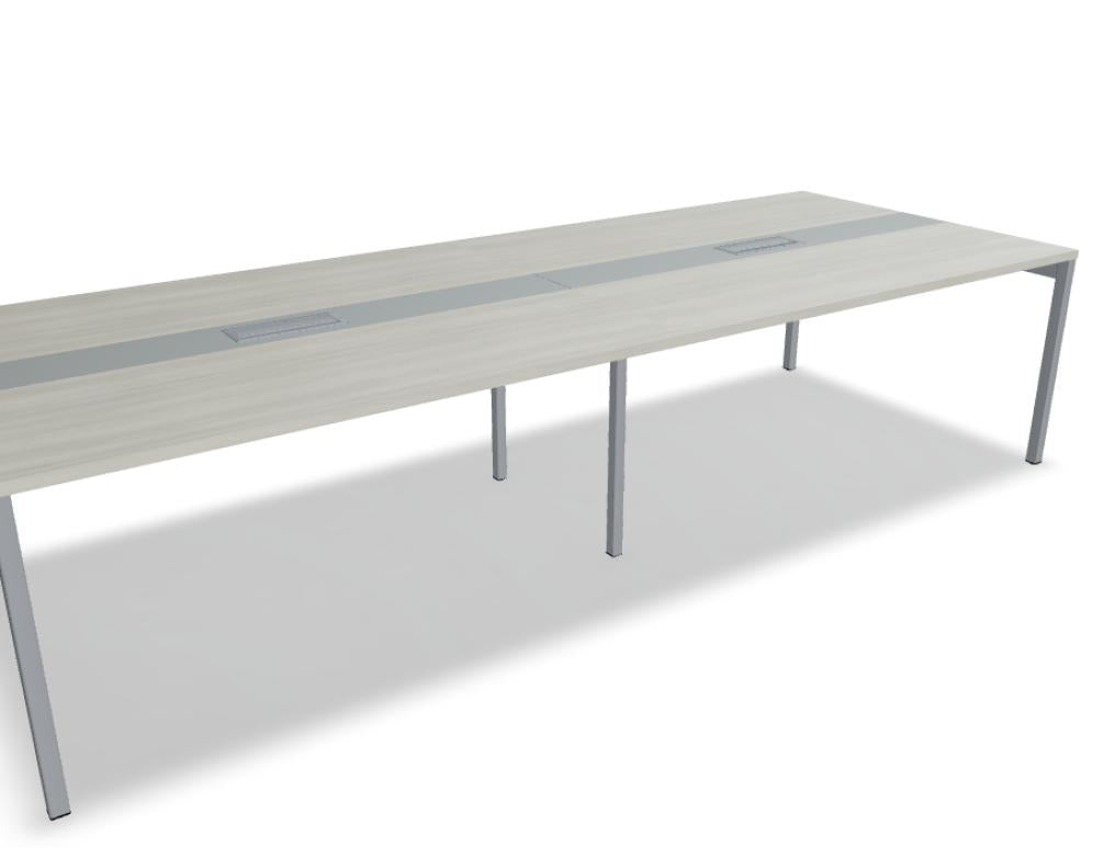 Ogi Y SY46E2 - Tisch in Honigeiche präsentiert im Onlineshop von KAQTU Design AG. Esstisch ist von Mdd