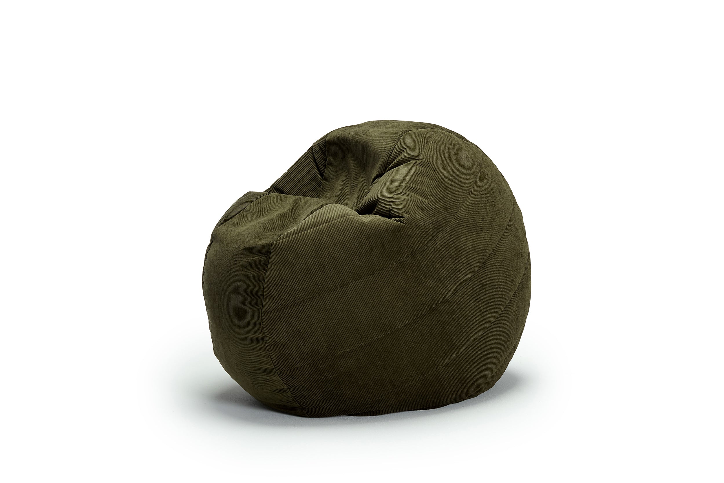 Shufflepuck Quiltus in 316 Cordufine Pine Green präsentiert im Onlineshop von KAQTU Design AG. Sitzsack ist von Innovation Living