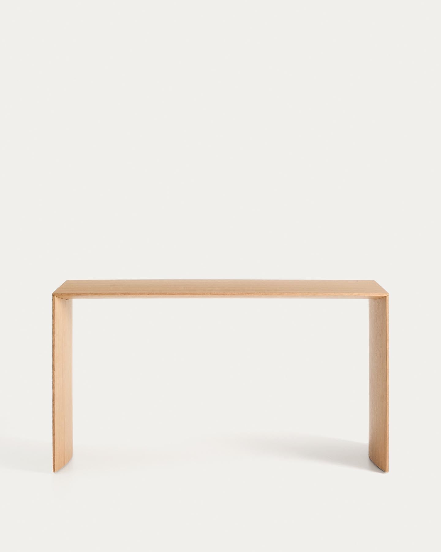 Arbeitstisch Litto aus Eichenfurnier FSC Mix Credit 140 x 60 cm in Hellbraun präsentiert im Onlineshop von KAQTU Design AG. Schreibtisch ist von Kave Home