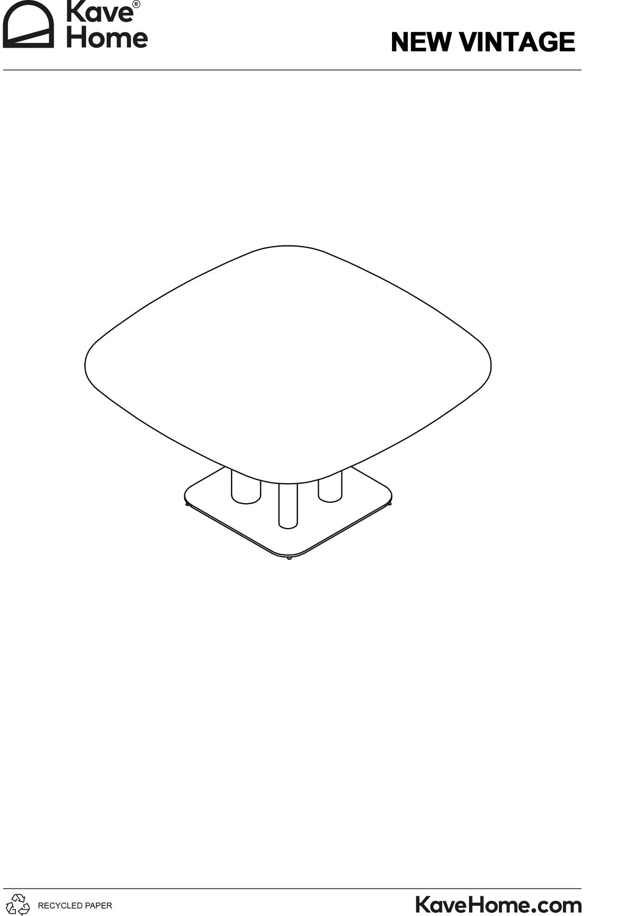 Tisch Melvar aus Nussbaumfurnier und Beine mit gebürsteter Edelstahlbasis 150 x 150 cm in Dunkelbraun präsentiert im Onlineshop von KAQTU Design AG. Esstisch ist von Kave Home