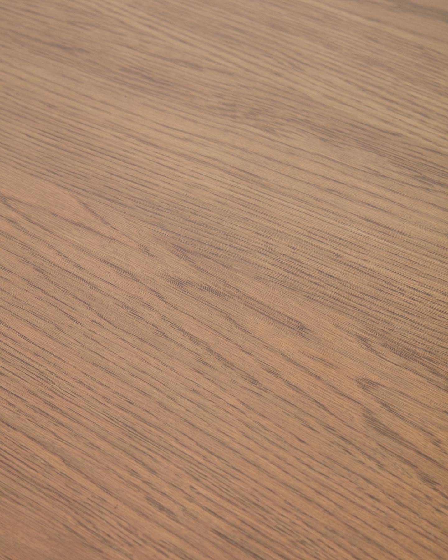 Ausziehtisch Jondal aus massivem Eichenholz und Eichenfurnier mit Nussbaumfinish, FSC 100 %, 200 (286) x 100 cm in Dunkelbraun präsentiert im Onlineshop von KAQTU Design AG. Esstisch ist von Kave Home