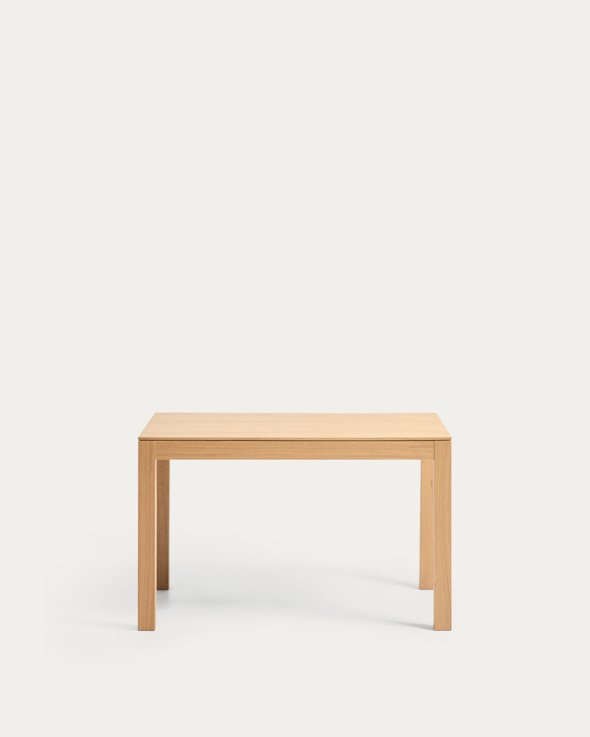 Ausziehtisch Narevi aus Eichenfurnier mit naturfarbenem Finish 130 (190) x 80 cm in Natur präsentiert im Onlineshop von KAQTU Design AG. Esstisch ist von Kave Home