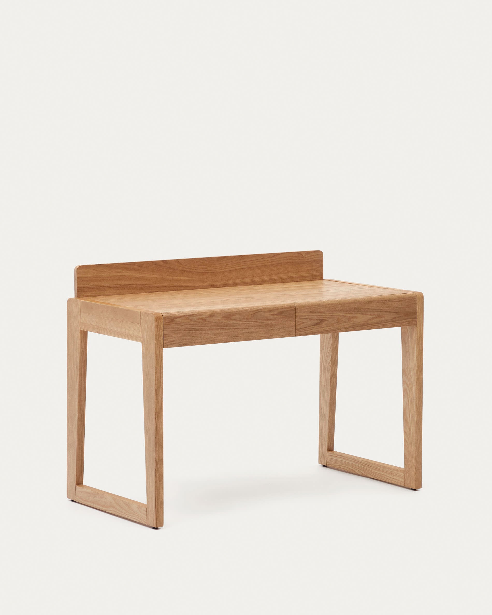 Arandu Tisch aus Eschenfurnier und massiver Esche 120 x 60 cm