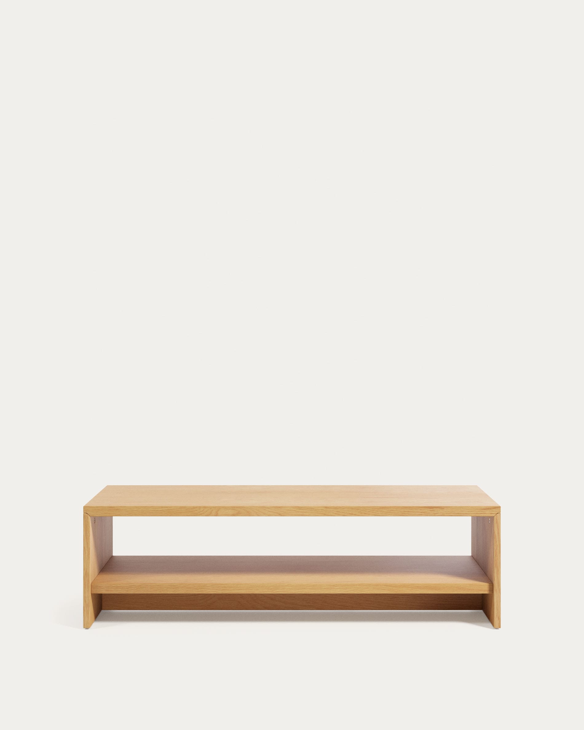 Abilen coffee table in oak veneer 120 x 60 cm FSC 100%