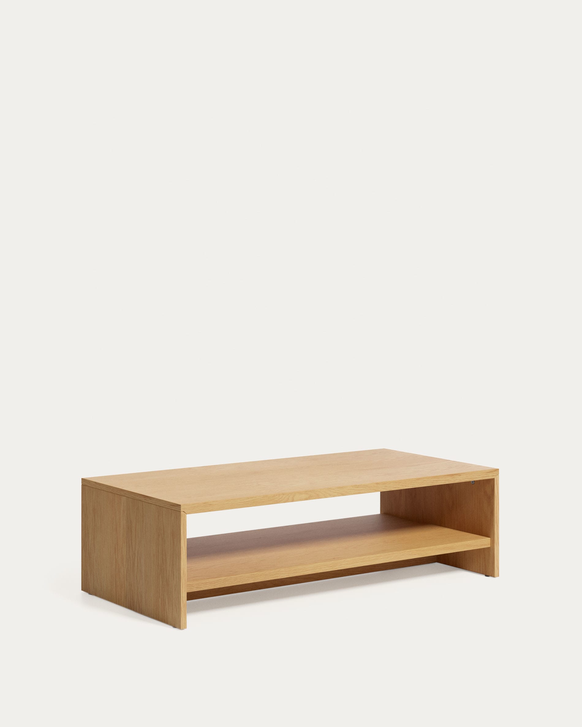 Abilen coffee table in oak veneer 120 x 60 cm FSC 100%