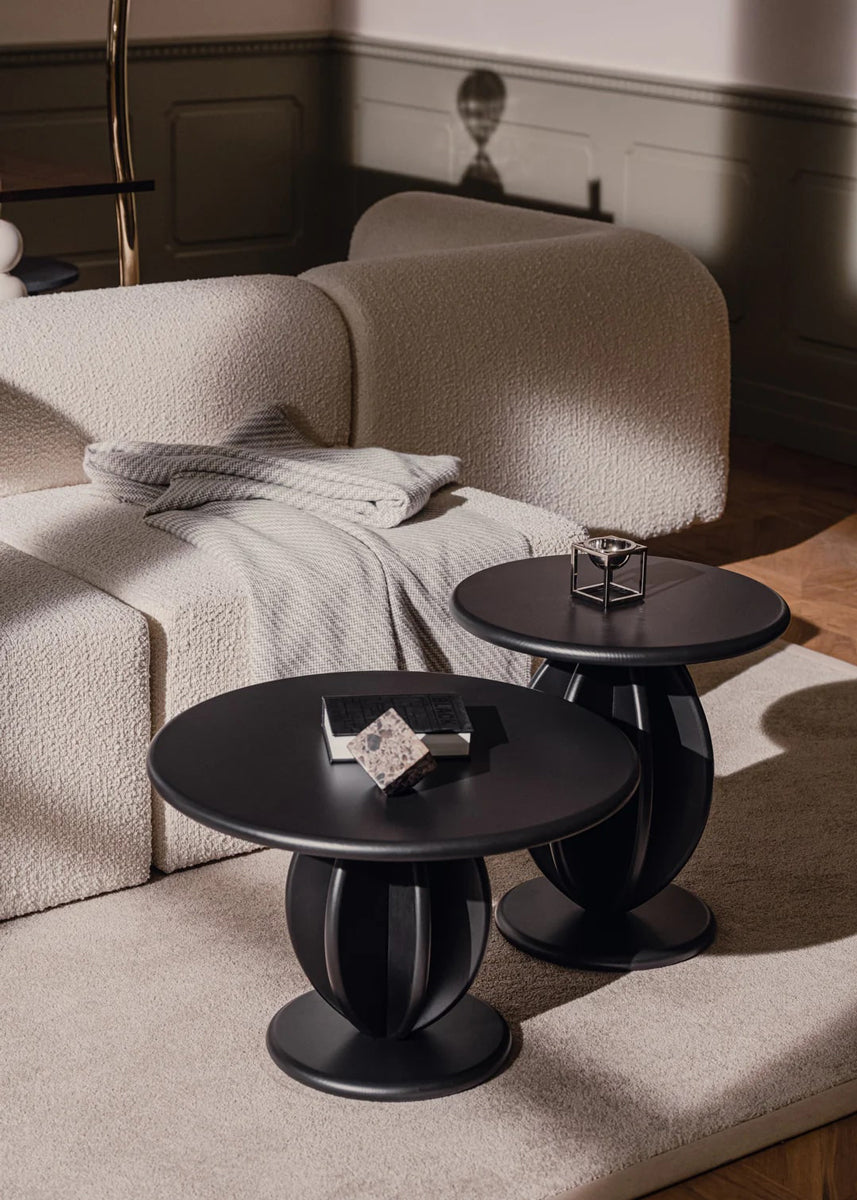 Moderner runder Beistelltisch Citrus CTR46 von Tamo, ideal für stilvolle Akzente und funktionale Nutzung in jedem Wohnraum.