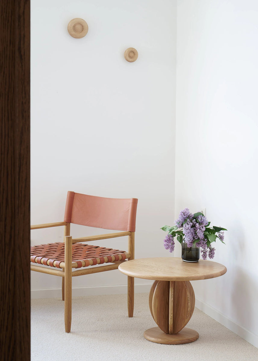 Eleganter runder Beistelltisch Citrus CTR46 von Tamo, perfekt für zeitgemäße Wohnkonzepte und vielseitige Einsatzmöglichkeiten.
