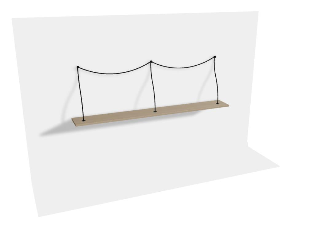 Ferro FRR18 - Regal in Eiche Natur präsentiert im Onlineshop von KAQTU Design AG. Standregal ist von Tamo