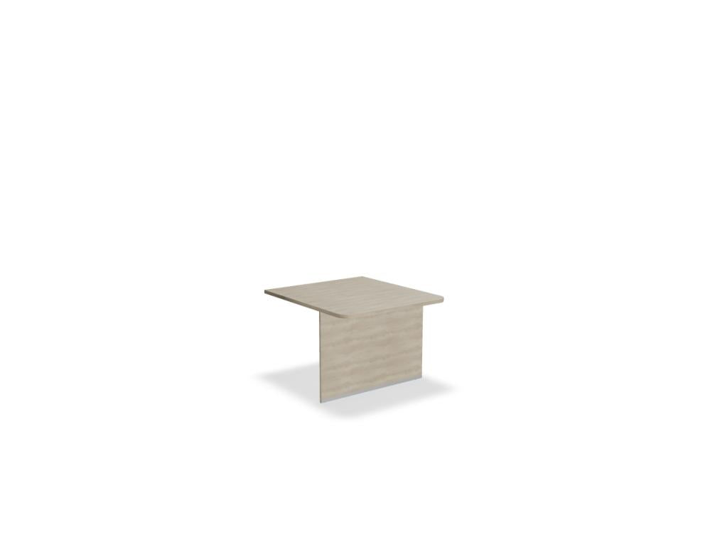 Tera TR11 - modulare Empfangstheke in Eiche Grau präsentiert im Onlineshop von KAQTU Design AG. Empfangsdesk ist von Mdd