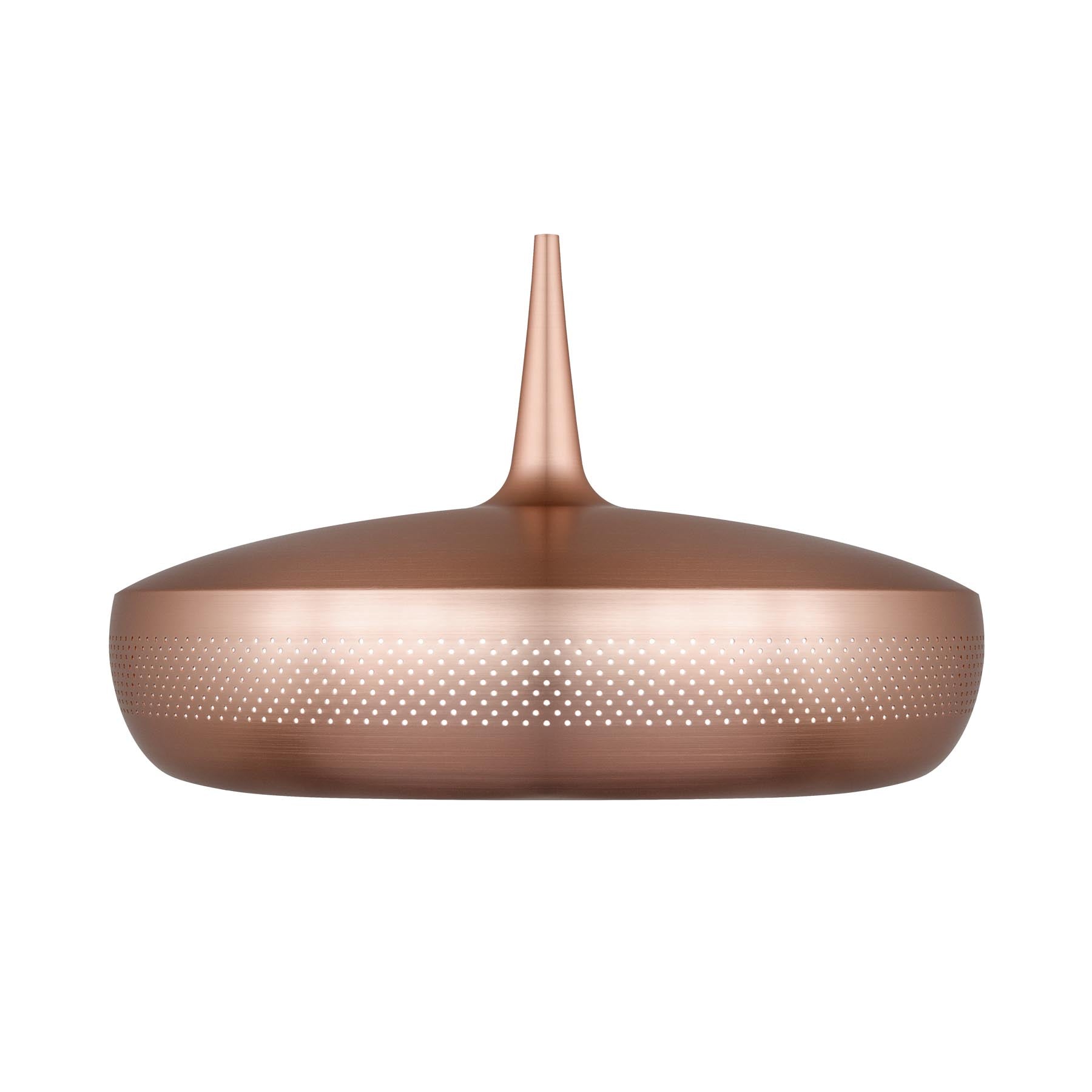 Clava Dine Lampenschirm in Brushed Copper präsentiert im Onlineshop von KAQTU Design AG. Pendelleuchte ist von Umage