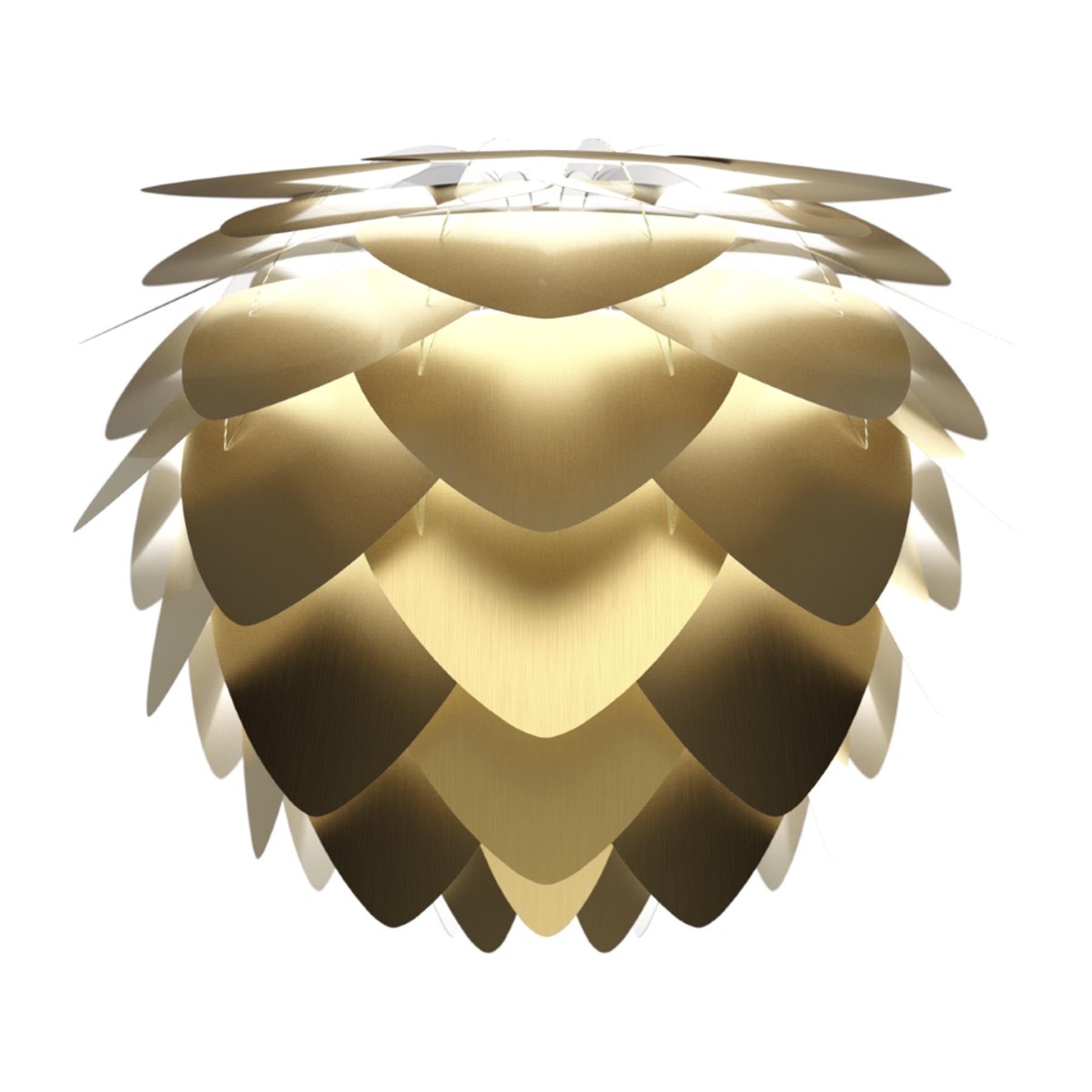 Aluvia Lampenschirm in Brushed Brass präsentiert im Onlineshop von KAQTU Design AG. Lampenschirm ist von Umage