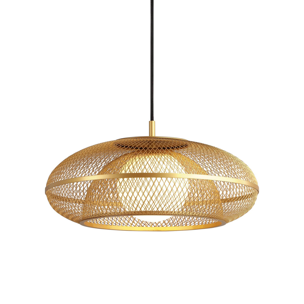 Faraday Lampenschirm in Brass präsentiert im Onlineshop von KAQTU Design AG. Lampenschirm ist von Umage