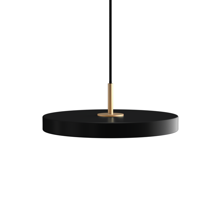 Asteria Mini Pendellampe in Black präsentiert im Onlineshop von KAQTU Design AG. Pendelleuchte ist von Umage