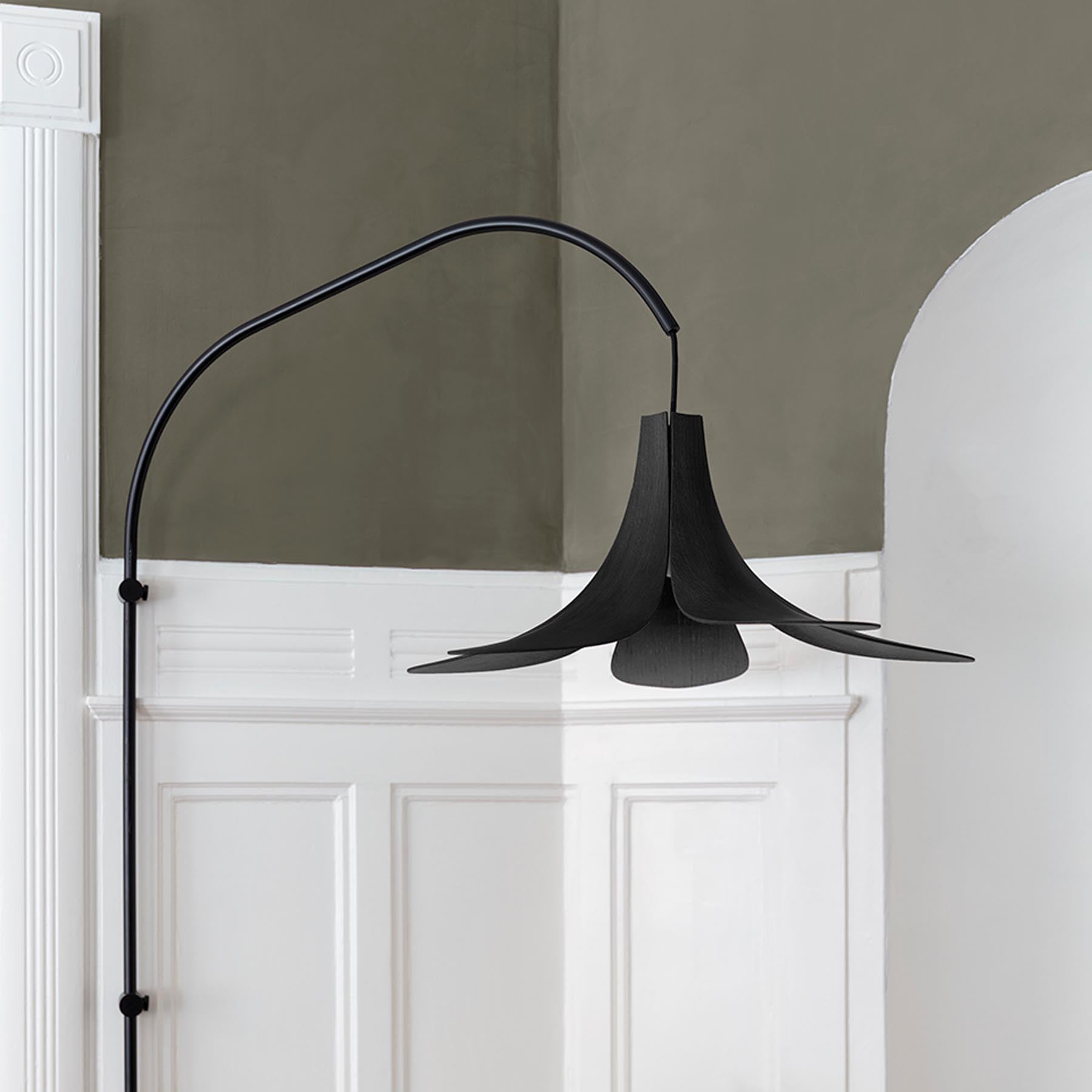 Eleganter Jazz Lampenschirm in Schwarz von Umage, ideal für stilvolle Beleuchtung und moderne Inneneinrichtung.