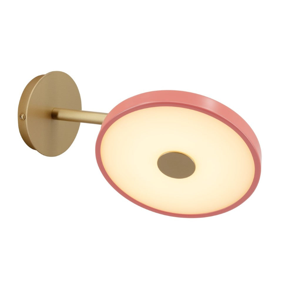 Asteria Wandleuchte short mit Kabel in Nuance Rose präsentiert im Onlineshop von KAQTU Design AG. Wandleuchte ist von Umage
