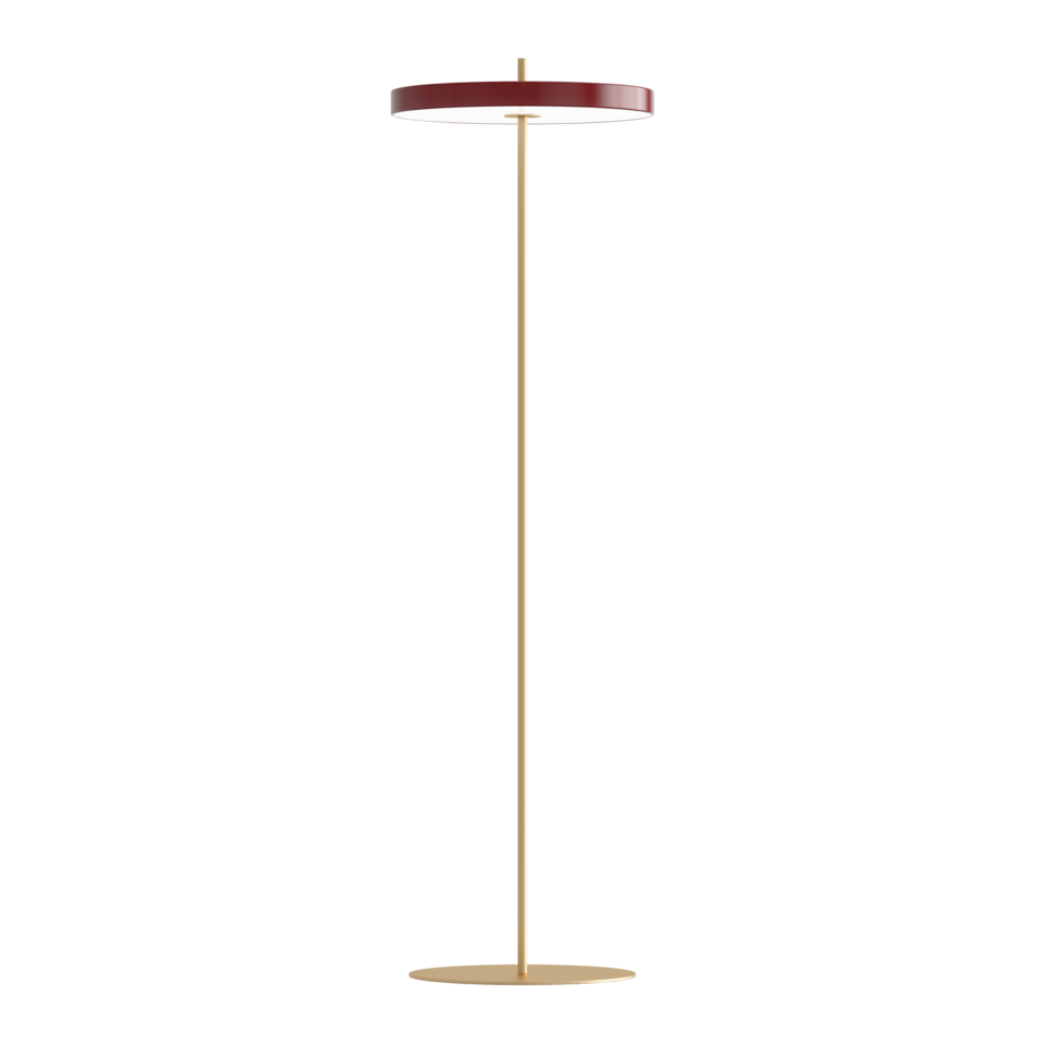Asteria Stehleuchte in Ruby Red präsentiert im Onlineshop von KAQTU Design AG. Stehleuchte ist von Umage