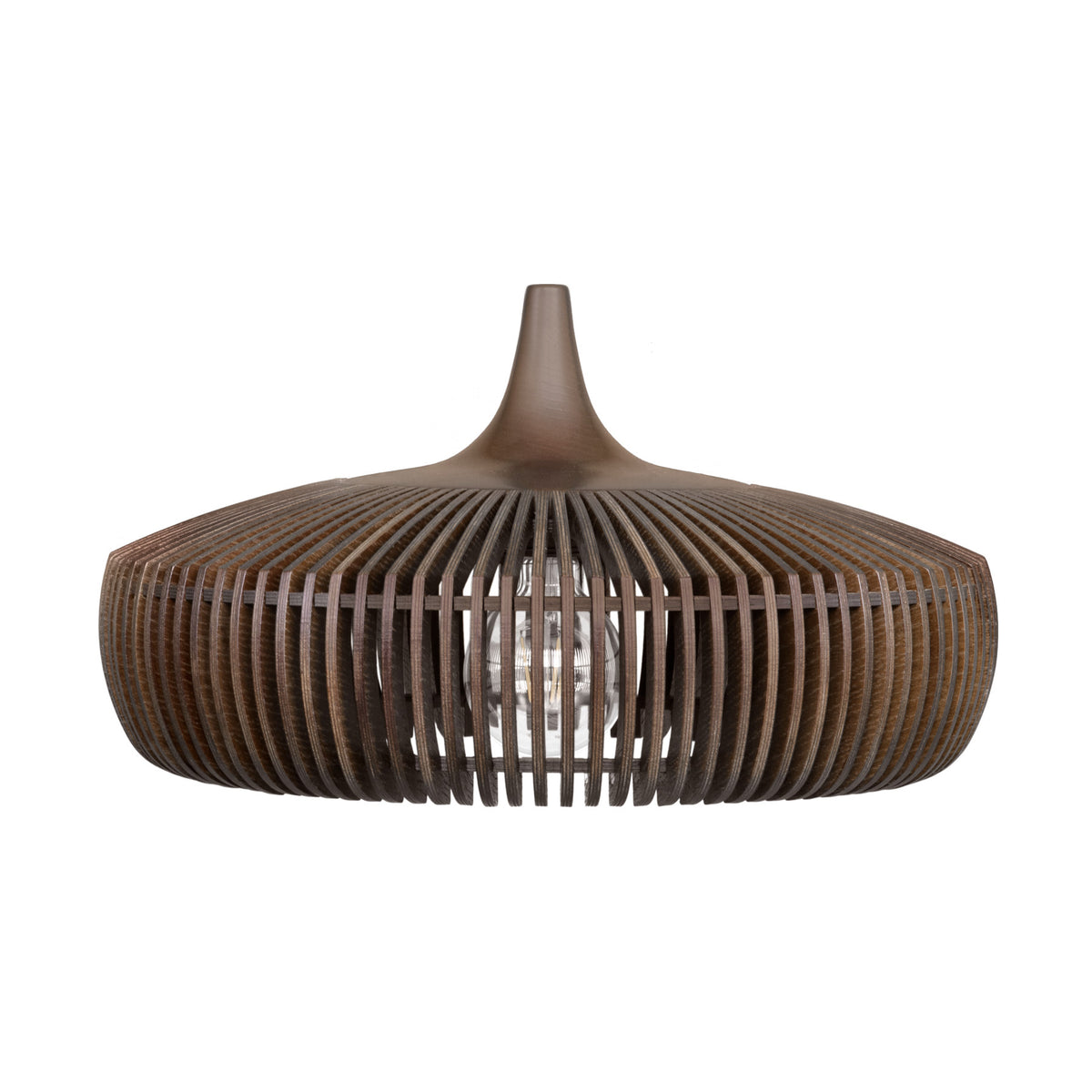 Clava Dine Lampenschirm in Dark Oak Ash präsentiert im Onlineshop von KAQTU Design AG. Pendelleuchte ist von Umage