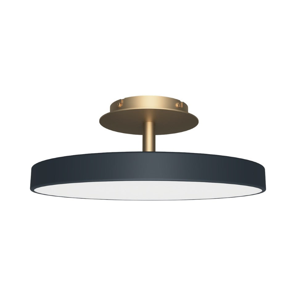 Moderne Asteria UP Deckenleuchte in Anthrazit, perfektes Lichtdesign für zeitgemäße Wohnräume, erhältlich bei KAQTU Design AG.
