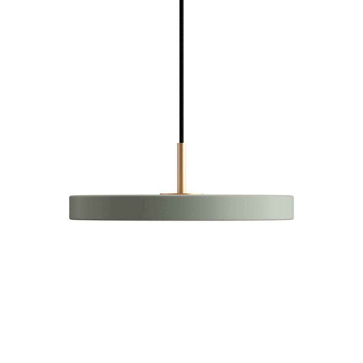 Asteria Mini Pendellampe in Nuance Olive präsentiert im Onlineshop von KAQTU Design AG. Pendelleuchte ist von Umage