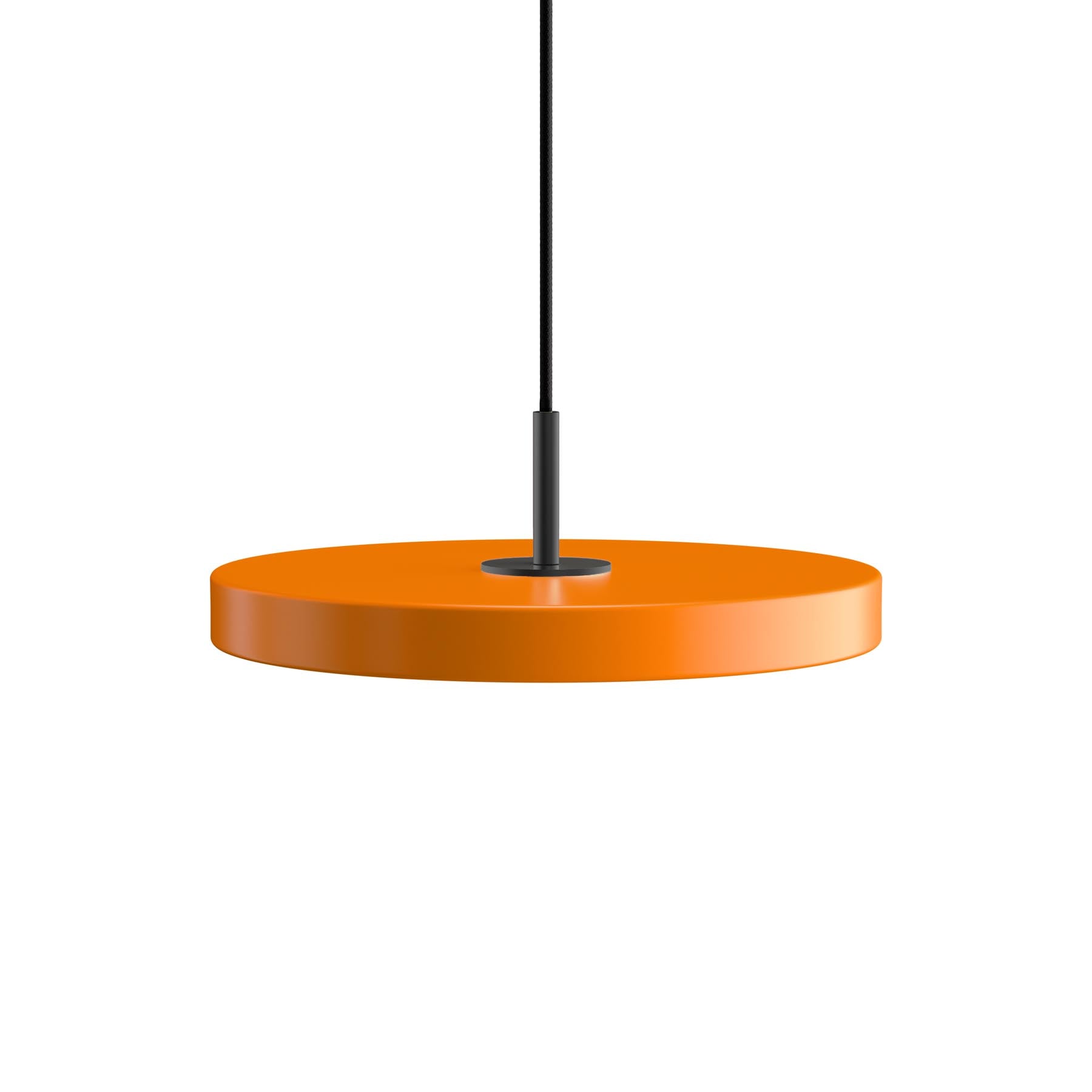Stilvolle Asteria Mini Pendellampe in Saffron Yellow, perfekt für zeitgemäße Wohnräume und als Blickfang in der Raumgestaltung.