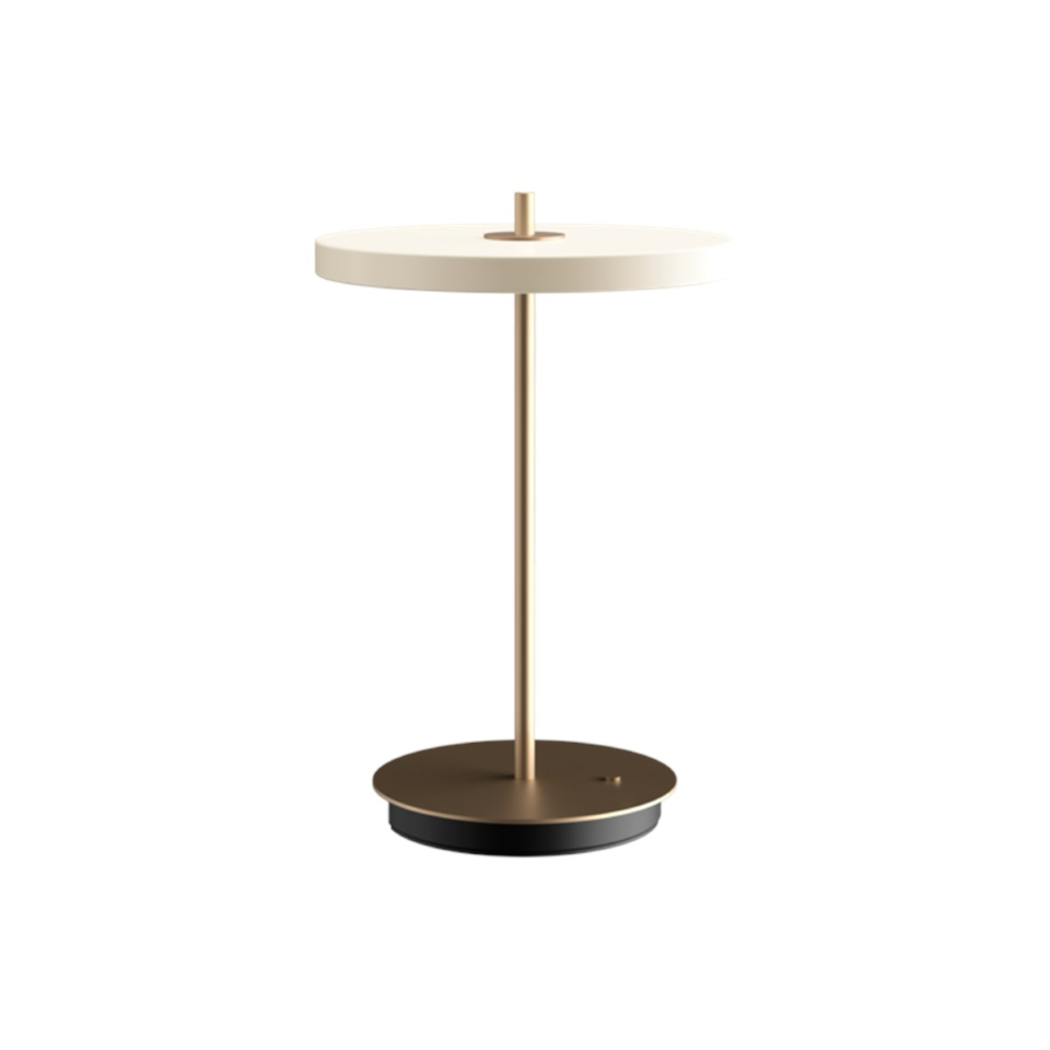 Asteria Move Tischleuchte in Pearl White präsentiert im Onlineshop von KAQTU Design AG. Tischleuchte ist von Umage