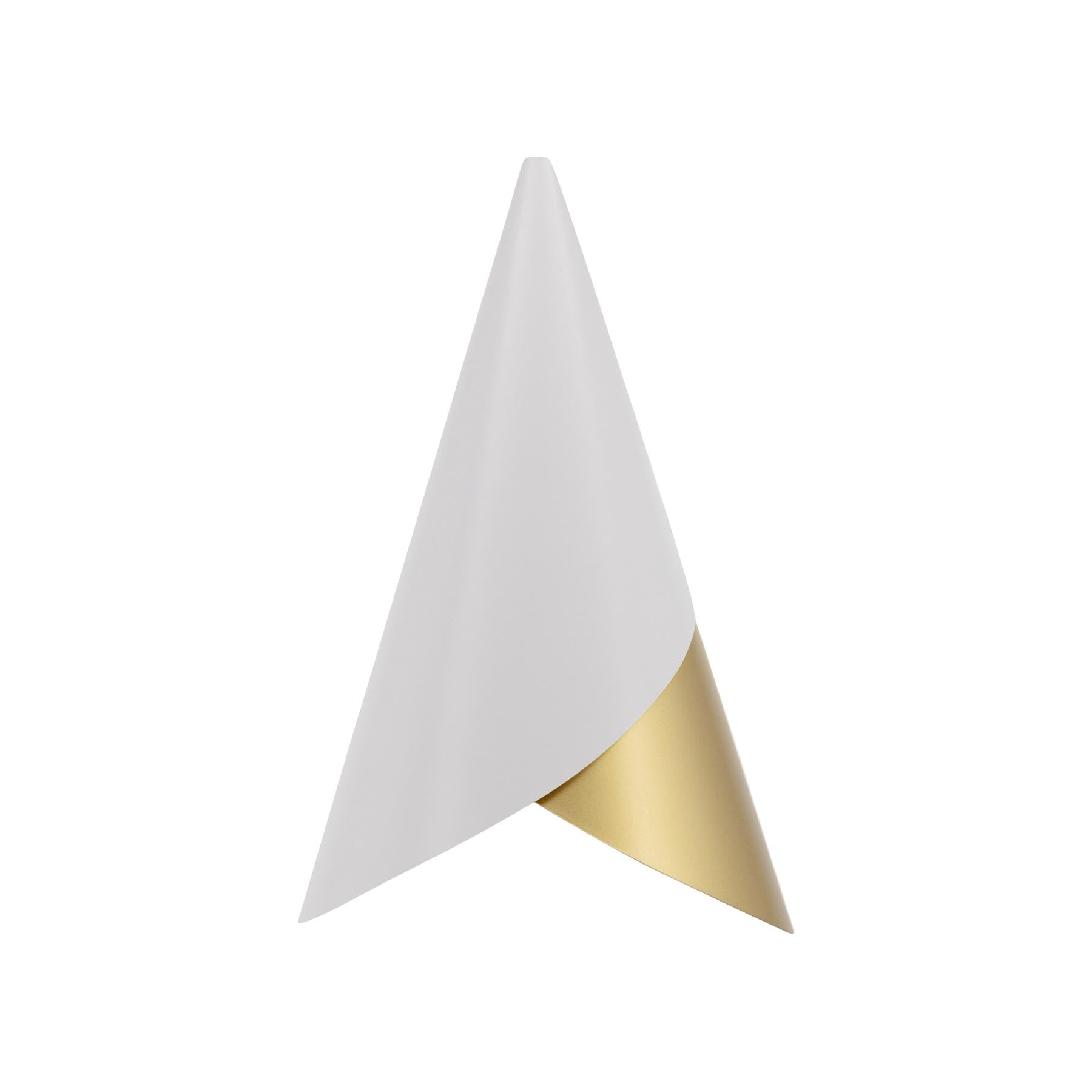 Cornet Lampenschirm in Nuance Mist/Brass präsentiert im Onlineshop von KAQTU Design AG. Lampenschirm ist von Umage