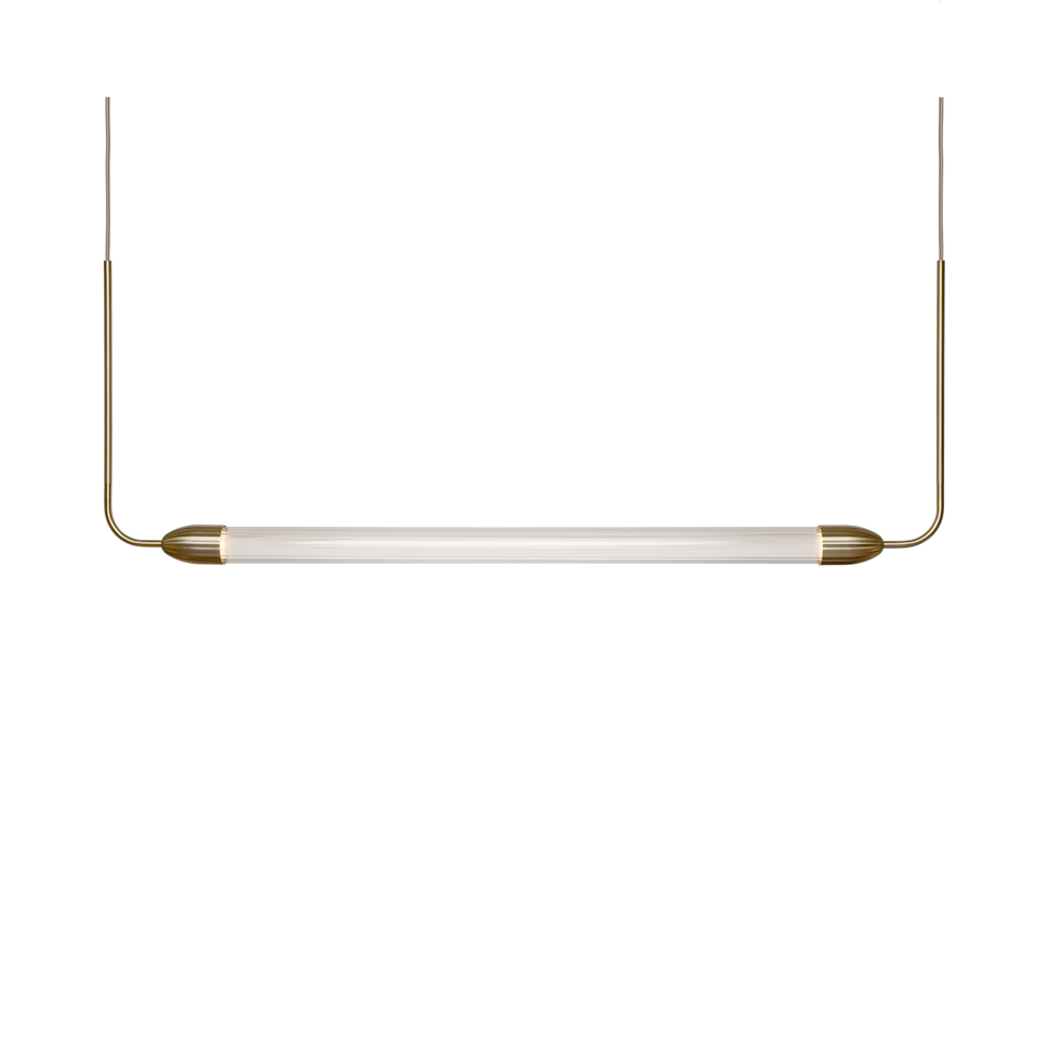Lemon Squeeze Linear Pendelleuchte in Brass präsentiert im Onlineshop von KAQTU Design AG. Pendelleuchte ist von Umage