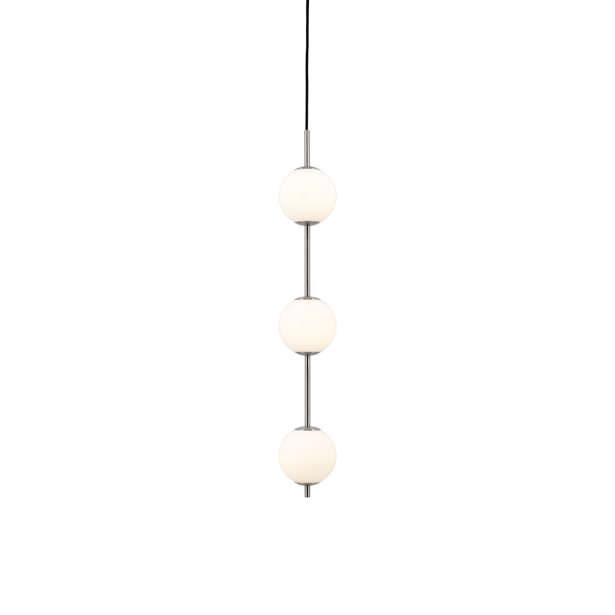 Audrey Pendellampe 3er in Silber präsentiert im Onlineshop von KAQTU Design AG. Pendelleuchte ist von Umage
