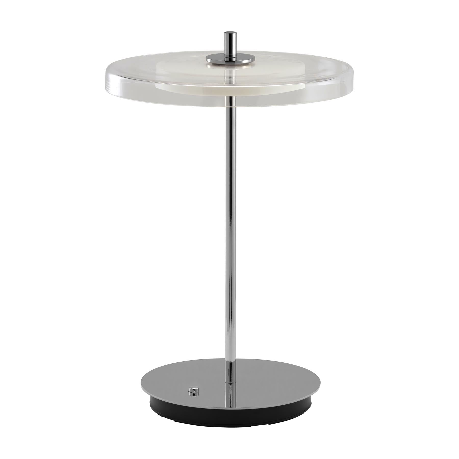 Asteria Glass Move in Polished steel präsentiert im Onlineshop von KAQTU Design AG. portable lamp ist von Umage