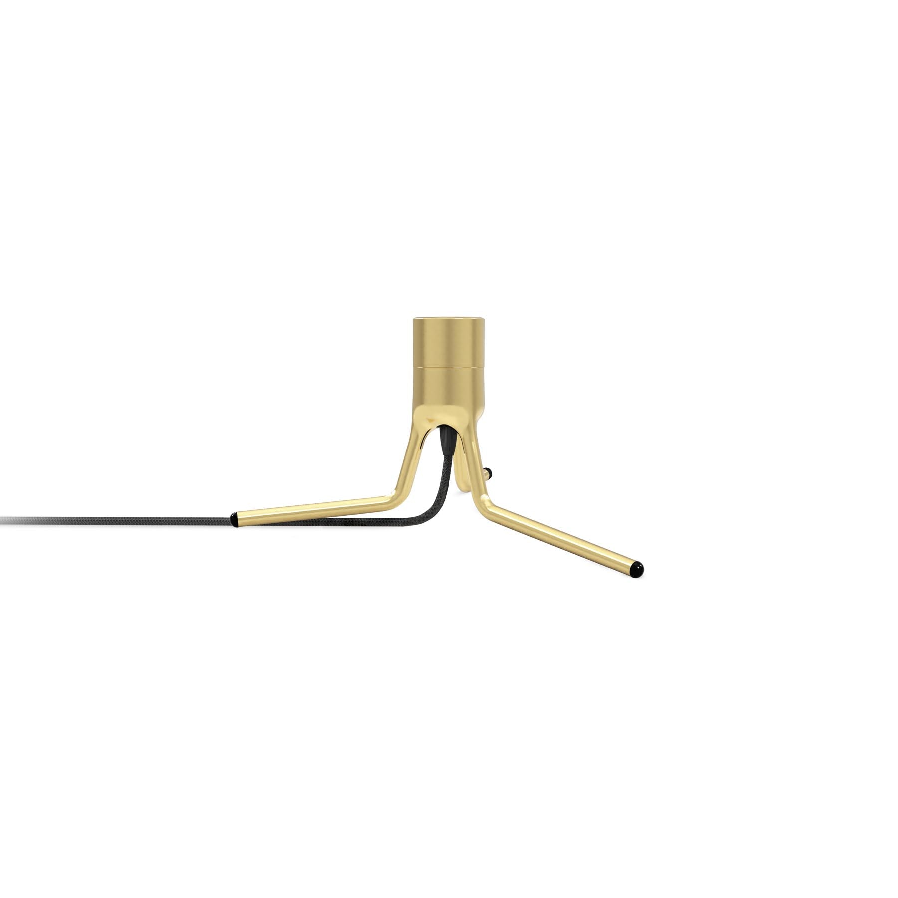 Tripod Base in Brushed Brass präsentiert im Onlineshop von KAQTU Design AG. Lampenständer ist von Umage
