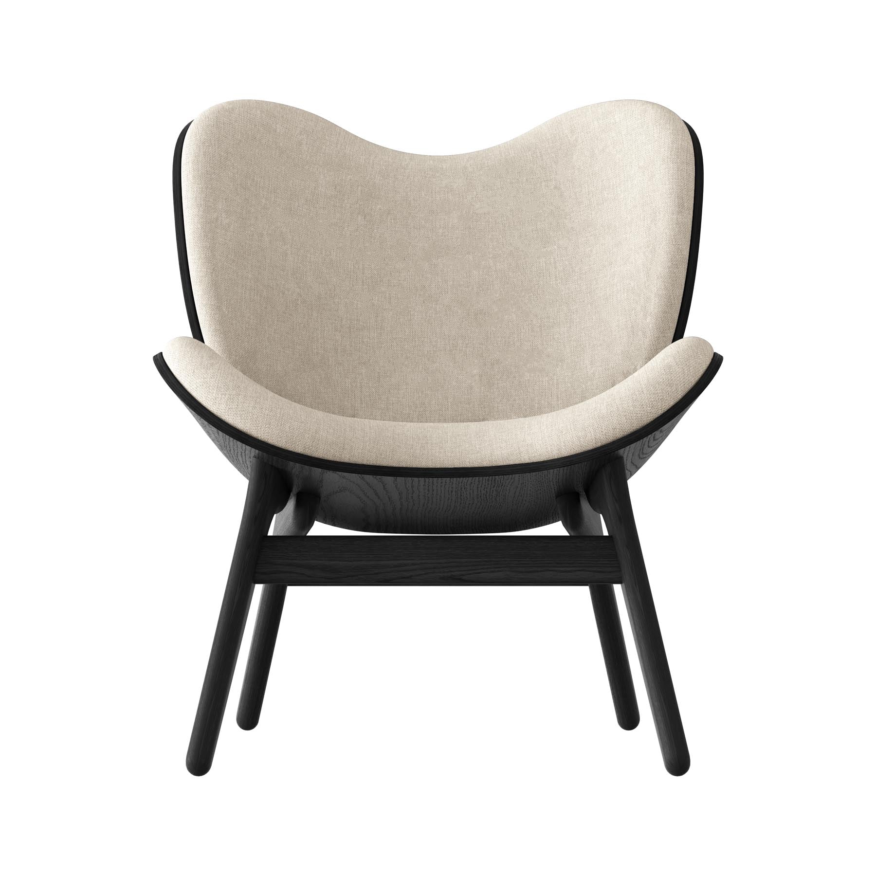 Eleganter Low Sessel A Conversation Piece von Umage, ideal für entspannte Momente und geschmackvolle Einrichtungselemente.