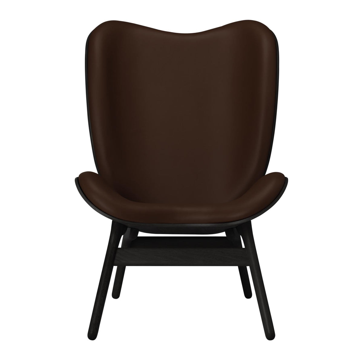 A Conversation Piece Tall Sessel in Brown präsentiert im Onlineshop von KAQTU Design AG. Sessel ist von Umage