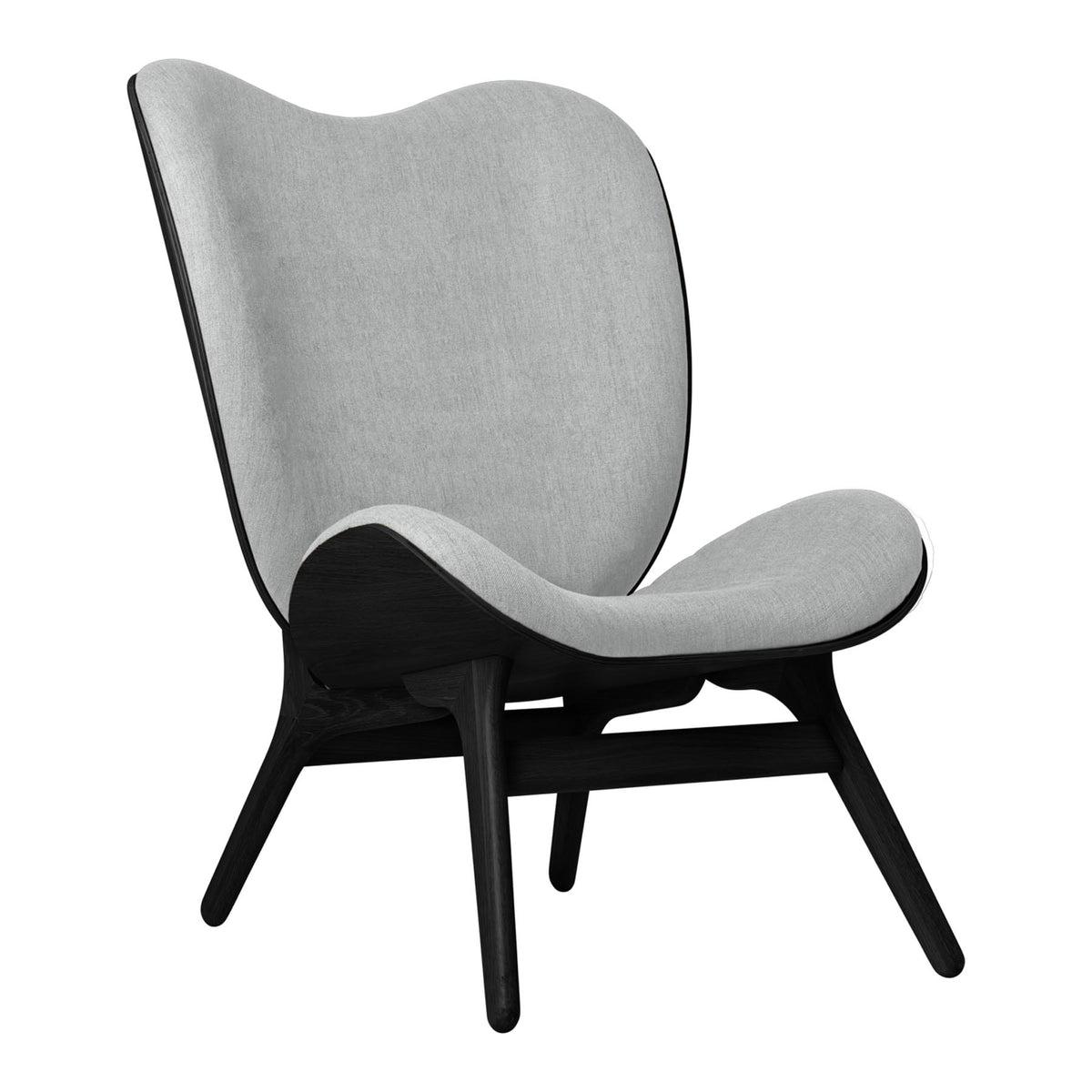 A Conversation Piece Tall Sessel in Sterling präsentiert im Onlineshop von KAQTU Design AG. Sessel ist von Umage