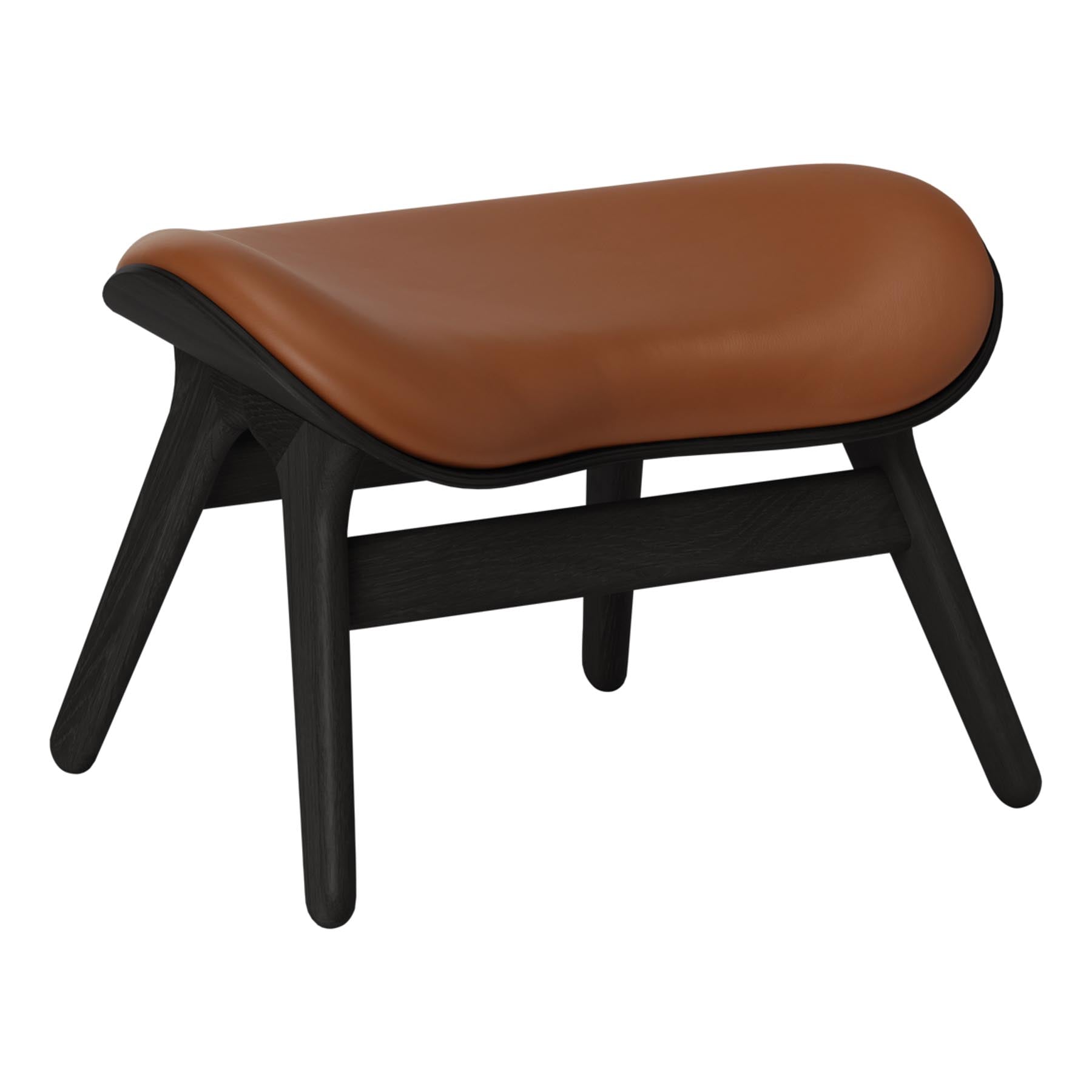 Stilvoller Ottoman von Umage in warmen Erdtönen, perfekt für gemütliche Sitzgelegenheiten und als dekoratives Element im Wohnraum.