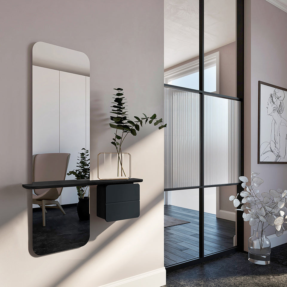 One More Look Wandregal in Anthracite Grey präsentiert im Onlineshop von KAQTU Design AG. Wandregal ist von Umage